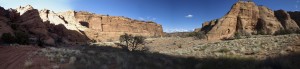 Dry Fork of Bull Canyon panorama