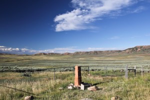 Wyoming - Utah Corner Monument